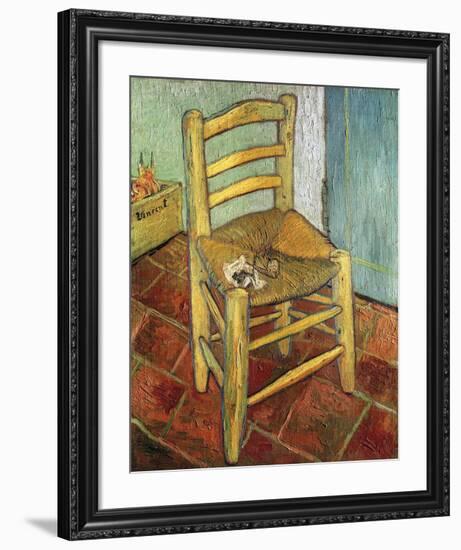 Vincent's Chair, 1888-Vincent van Gogh-Framed Premium Giclee Print