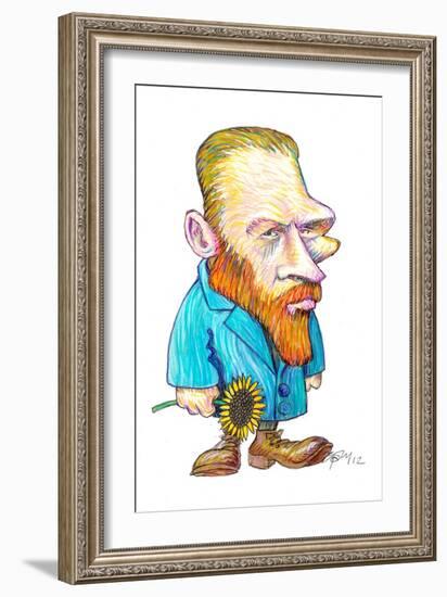 Vincent Van Gogh, 2012-Gary Brown-Framed Giclee Print