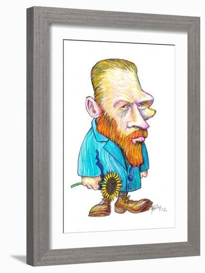 Vincent Van Gogh, 2012-Gary Brown-Framed Giclee Print