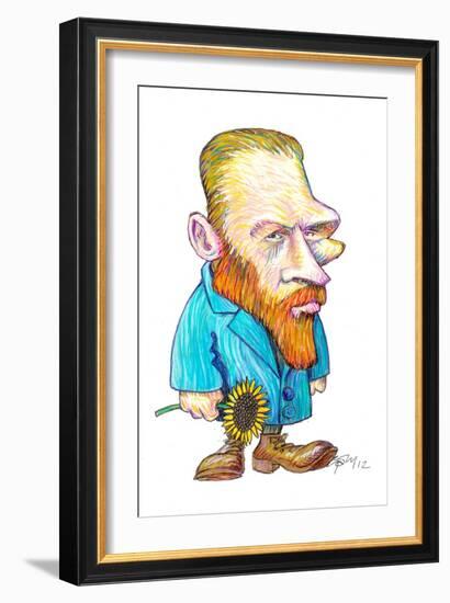 Vincent Van Gogh, 2012-Gary Brown-Framed Giclee Print