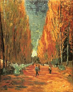 Allee des Alycamps by Vincent van Gogh