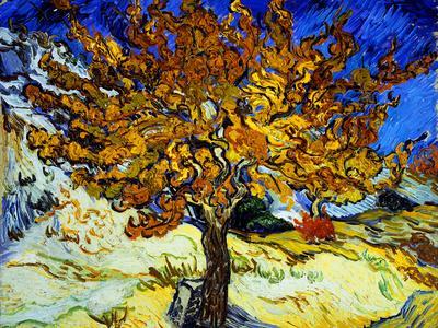 Muzagroo Art Van Gogh Painting Harvest in The Pastoral Hand Painted on Canvas Decor for Living Room Ready to Hang 20x24in