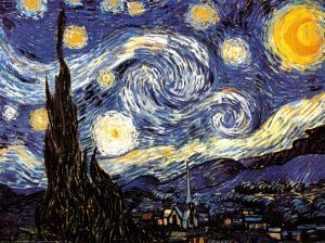 Starry Night, c.1889 by Vincent van Gogh