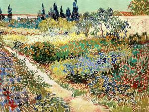 The Garden at Arles, 1888 by Vincent van Gogh