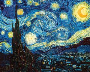 The Starry Night, June 1889 by Vincent van Gogh