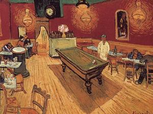 Van Gogh: Night Cafe, 1888 by Vincent van Gogh