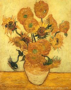 Vase of Fifteen Sunflowers, c.1889 by Vincent van Gogh