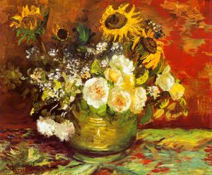 Vase of Flowers by Vincent van Gogh