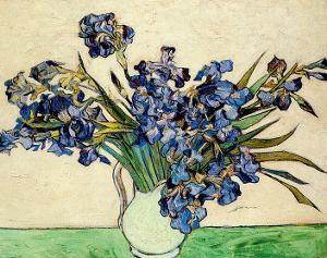 Vase of Irises, c.1890 by Vincent van Gogh