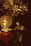 Saint Anthony of Padua and the Infant Christ-Vincente Carducho-Framed Giclee Print