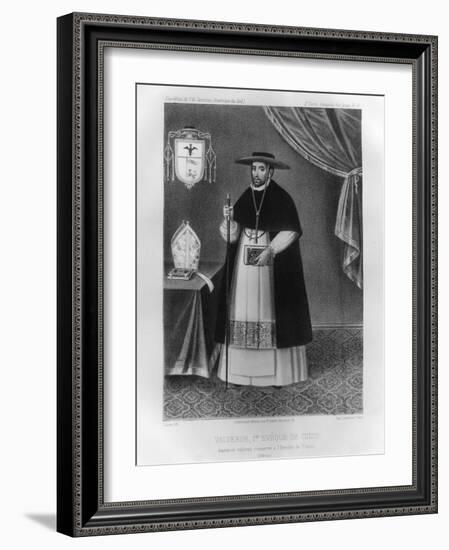 Vincente De Valverde, First Bishop of Cuzco-Jacques Francois Gauderique Llanta-Framed Giclee Print