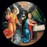 Martha Preparing the Meal for Jesus or Jesus at the House of Martha and Mary-Vincenzo Campi-Giclee Print