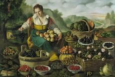 The Fruit Seller-Vincenzo Campi-Framed Art Print