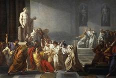 The Death of Julius Caesar, 1805-1806-Vincenzo Camuccini-Framed Giclee Print