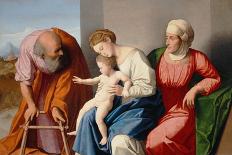 Holy Family with Saint Anne, C.1520-Vincenzo Di Biagio Catena-Framed Giclee Print