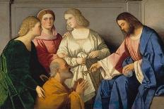 Holy Family with Saint Anne, C.1520-Vincenzo Di Biagio Catena-Giclee Print