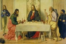 The Supper at Emmaus, 1520-Vincenzo Di Biagio Catena-Giclee Print