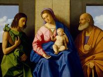 Holy Family with Saint Anne, C.1520-Vincenzo Di Biagio Catena-Framed Giclee Print