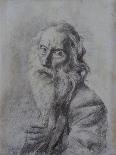 Self-Portrait Drawing-Vincenzo Gemito-Art Print