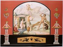 Orpheus Taming the Animals, Reconstruction of a Fresco from Pompeii-Vincenzo Loria-Giclee Print