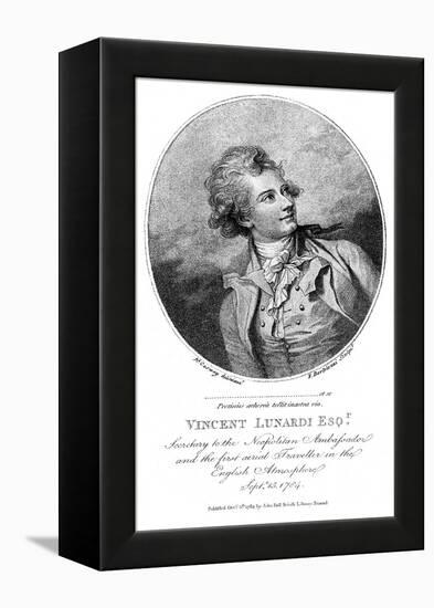 Vincenzo Lunardi-Richard Cosway-Framed Stretched Canvas