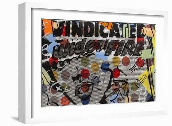 Vindicated Under Fire-Dan Monteavaro-Framed Giclee Print