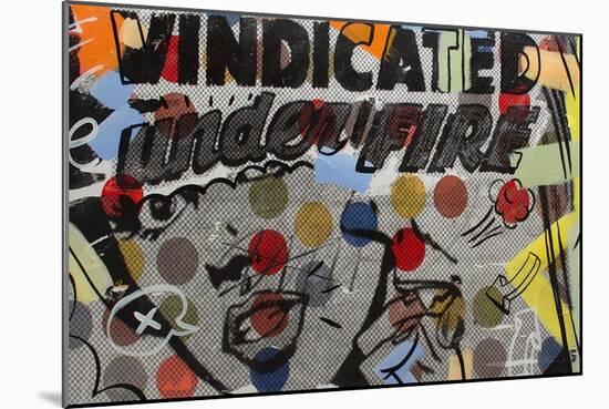 Vindicated Under Fire-Dan Monteavaro-Mounted Giclee Print