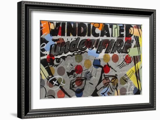 Vindicated Under Fire-Dan Monteavaro-Framed Giclee Print