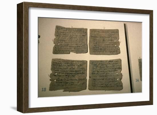 Vindolanda Letters, AD 92-120-Unknown-Framed Giclee Print