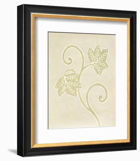 Vine Leaf Decoration-Sophie Adde-Framed Art Print