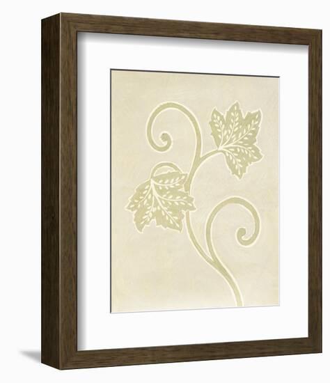 Vine Leaf Decoration-Sophie Adde-Framed Art Print