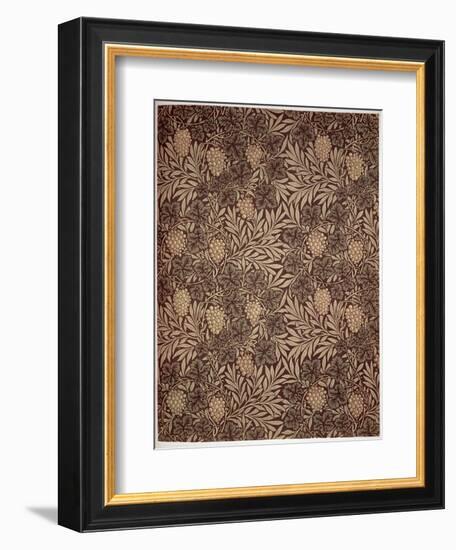 Vine Wallpaper Design, 1873-William Morris-Framed Giclee Print