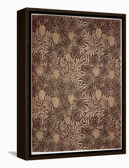 Vine Wallpaper Design, 1873-William Morris-Framed Premier Image Canvas