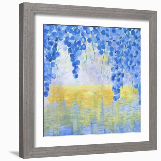 Vines Above Water-Herb Dickinson-Framed Photographic Print