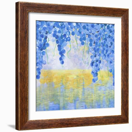 Vines Above Water-Herb Dickinson-Framed Photographic Print