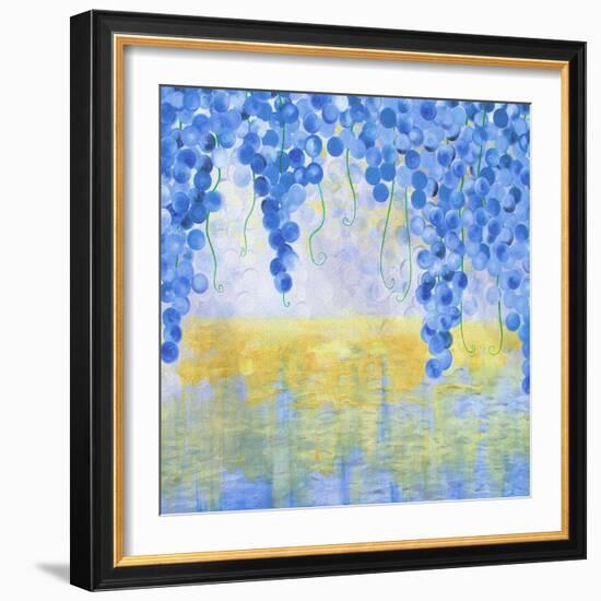 Vines Above Water-Herb Dickinson-Framed Photographic Print