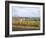 Vines at Vineyard in Autumn, Brnensko, Czech Republic-Richard Nebesky-Framed Photographic Print