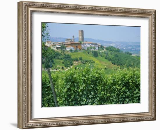 Vines in Vineyards Around Barbaresco, the Langhe, Piemonte (Piedmont), Italy, Europe-Sheila Terry-Framed Photographic Print