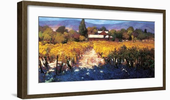 Vineyard Afternoon-Philip Craig-Framed Giclee Print