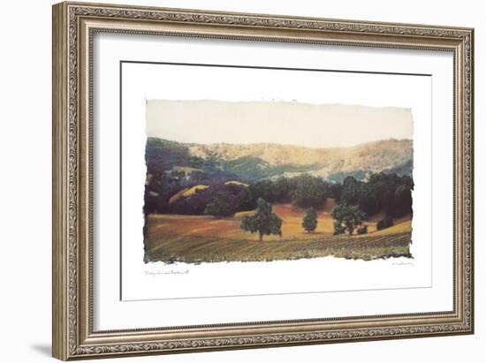 Vineyard and Oak II-Amy Melious-Framed Art Print