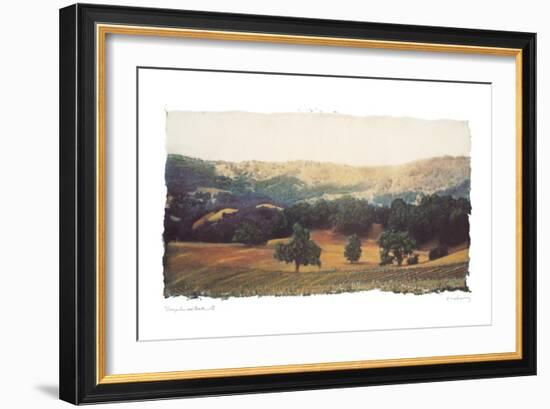 Vineyard and Oak II-Amy Melious-Framed Art Print