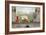 Vineyard Chateau View-Arnie Fisk-Framed Art Print