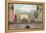 Vineyard Chateau View-Arnie Fisk-Framed Stretched Canvas