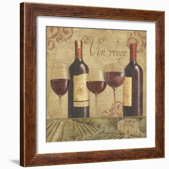 Vineyard Flavor II-Daphné B.-Framed Giclee Print