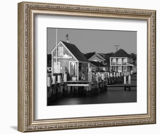 Vineyard Haven Harbour, Martha's Vineyard, Massachusetts, USA-Walter Bibikow-Framed Photographic Print