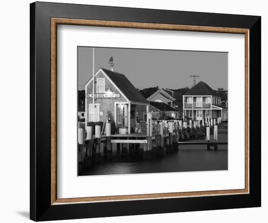 Vineyard Haven Harbour, Martha's Vineyard, Massachusetts, USA-Walter Bibikow-Framed Photographic Print