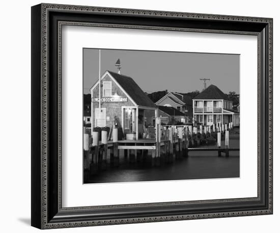 Vineyard Haven Harbour, Martha's Vineyard, Massachusetts, USA-Walter Bibikow-Framed Photographic Print