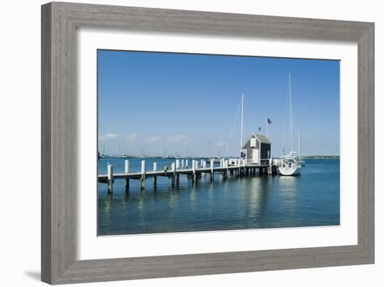 Vineyard Haven, Marthas Vineyard, Massachusetts-Natalie Tepper-Framed Photo