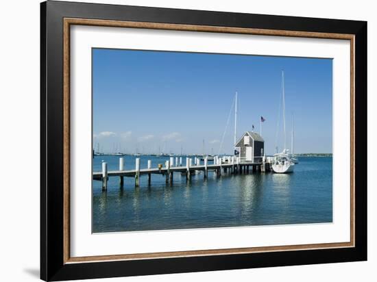 Vineyard Haven, Marthas Vineyard, Massachusetts-Natalie Tepper-Framed Photo