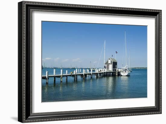 Vineyard Haven, Marthas Vineyard, Massachusetts-Natalie Tepper-Framed Photo